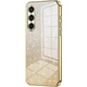 Защитный чехол Deexe Sparkles Cover для Samsung Galaxy A57 (A576) - Gold - изображение 1