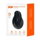 Миша 2e mf325 Silent, wl/bt, вертикальна, чорний 2e-mf325wbk - зображення 9