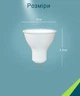 Светодиодная лампа Feron LB216 MR-16 G5.3 8W 4000К (белый нейтральный) (LB216/G5.34000) - изображение 3