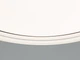 LED люстра Смарт 34Вт белая с черной вставкой для спальни W-26/400 - изображение 4