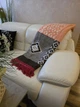 Плед бавовняний Moss home двоспальний 180х220 ромб - зображення 5