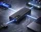 Повербанк 20000 mAh портативный внешний аккумулятор Fast Charging QC PD, USB Type-C, с LED-дисплеем YouWe чорний 2100115 - зображення 2