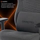 Крісло для геймерів GamePro GC760DG Fabric Dark Gray - зображення 15