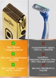 Шейвер для бритья головы SUPER SHAVER 7500 Об/Мин IPX6 Триммер для бороды, Электробритва мужская с 3 скоростями, триммер для бритья 5 Вт - изображение 5