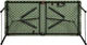 Стіл розкладний Skif Event M Olive 122 х 60 х 74 см Оливковий (3890461) - зображення 4