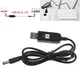 Набір кабелів живлення для Wi-Fi роутера USB-DC 5,5х2,5 мм 5-12V від Power Bank 2 шт. - зображення 3