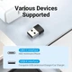 Перехідник Vention USB 2.0 Male to USB-C Female Adapter Black PVC Type (CDWB0) - зображення 2