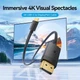 Кабель Vention USB-C to DP 4K@60Hz HD Cable 1.5m Black (CRJBG) - зображення 2