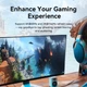 Кабель Vention USB-C to DP 4K@60Hz HD Cable 1.5m Black (CRJBG) - зображення 4