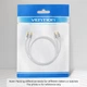 Кабель Audio 2RCA-2RCA Vention 10m PVC Shell White (BCQIL) - зображення 13