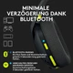 Навушники Logitech повнорозмірні Bluetooth для ігор та музики, легкі накладні фірмові для ПК, телефону, ігор, музики - зображення 8