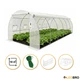 Садова теплиця парник готова від виробника Garden 18м2 White MultiDoor - зображення 1