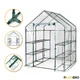Стелаж-теплиця 143x143x195 см на 8 полиці готова від виробника White - зображення 1