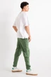 Спортивные штаны slim из хлопка C&A 22310583c53 XL зеленые (100005237) - изображение 4