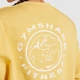 Свитшот оверсайз из хлопка Gymshark b3a2dc57 M желтый (100005785) - изображение 5