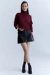 Вязаный свитер H&M 1229911002c55 XL бордовый (100005351) - изображение 3