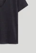 Футболка з льону Massimo Dutti 6862895407c56 S темно-сіра (100005597) - зображення 6