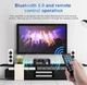 Усилитель звука UKC AMP-298 2 канала по 300 Вт с поддержкой Bluetooth и USB 10374 - изображение 9