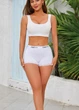 Женские хлопковые шортики трусики Сute and Comfort (2012-48-01) Белый 48 FINETOO (XL) - изображение 1