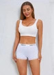 Женские хлопковые шортики трусики Сute and Comfort (2012-48-01) Белый 48 FINETOO (XL) - изображение 5