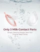 Двойной портативный электрический молокоотсос Momcozy V1 Pro Cozy Red - изображение 7