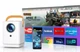 Мультимедійний, мобільний проектор Surewheel Q3 Full HD LED 8000Лм WiFi Bluetooth Android TV 180C 4K з динаміками Білий - зображення 1