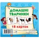 Розвиваючі картки для дітей Домашні тварини Jumbi, 18 картинок J012yD - изображение 1