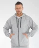 Чоловіче спортивне худі на блискавці Uaclothes 50-52 Сірий (like36657-170831358) - изображение 1