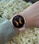 Жіночий Смарт-годинник Uwatch Amoretta Рожевий Каучуковий Ремінець Amoled Bluetooth Uwatch (381103) - зображення 7