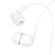 Проводные наушники 3.5mm Hoco M97 Enjoy с микрофоном и вакуумными амбушюрами 1.2m White - изображение 1