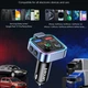 Автомобильный адаптер LENCENT BT23R Bluetooth 5.3 FM-передатчик трансмиттер PD QC3.0 быстрая зарядка 30 Вт - изображение 5