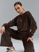 Спортивный костюм ISSA PLUS 15526 M темно-коричневый (issa2007682783595) - изображение 4