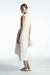 Сукня жіноча COS gathered asymmetric midi dress 1223501007 L Білий - изображение 4
