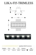 Світильник точковий врізний Ideal Lux LIKA 206226 - зображення 2