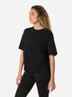 Футболка оверсайз женская ASICS Spiral Embroidery Relaxed Tee 2032D381-001 M Черная (4571633453274) - изображение 1