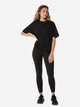 Футболка оверсайз женская ASICS Spiral Embroidery Relaxed Tee 2032D381-001 XS Черная (4571633453311) - изображение 4