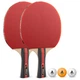 Набір для настільного тенісу Joola Rosskopf 2 Bats 3 Balls (54805) - зображення 1