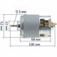 Двигатель воздуходувки аккумуляторной Tekhmann TCBV-245/i20 RS-887S 36V (шур676)) - изображение 1