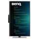 31.5" 16:9 IPS РК монітор, 3840х2160, 60 Гц, 5 мс (GtG), 98% P3, HDR, KVM свіч, 2xHDMI 2.0/1xDP 1.4/ RD320U Metallic Grey BENQ (9H.LMSLA.TBE) - изображение 2