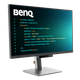 31.5" 16:9 IPS РК монітор, 3840х2160, 60 Гц, 5 мс (GtG), 98% P3, HDR, KVM свіч, 2xHDMI 2.0/1xDP 1.4/ RD320U Metallic Grey BENQ (9H.LMSLA.TBE) - изображение 7