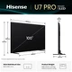 Телевізор HISENSE 100U7Q PRO - зображення 3