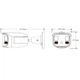 IP-видеокамера панорамная 4Mp*2 TVT TD-9482E3B-DP f=2.8mm, ИК+LED подсветка, 2 микрофона (77-00454) - изображение 2