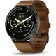 Смарт-часы Garmin Venu 4 (45mm), Black w/ Slate + Leather, GPS смарт-годинник (010-03014-03) - изображение 4