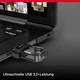 SanDisk Ultra 128GB Dual USB 3.0 выдвижная флешка OTG для смартфона скорость до 150 МБ/с чёрная - Уценка - изображение 4