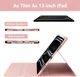 Чехол с клавиатурой для iPad Pro 13" (M4/M5) 2024/2025 съемный кейс подсветка розовый - Уценка - изображение 5