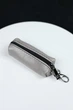 Ключница из натуральной зернистой кожи MINI (бежевая) - изображение 1