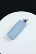 Ключница из натуральной зернистой кожи MINI (голубая) - изображение 4