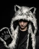 Шапка-ушанка с ушками из эко-меха в стиле Y2K Unisex ALT - изображение 2