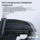 Крісло офісне з підставкою для ніг Sihoo DORO C300 Pro Mesh Black with footrest - зображення 12