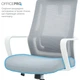Крісло офісне OfficePro Harmony OC310-W-LG-LG - зображення 13